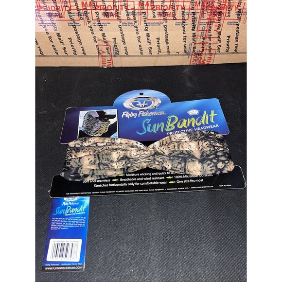 Flying Fisherman SunBandit Multifunctional Bandana Gator Skin - Picture 1 of 5